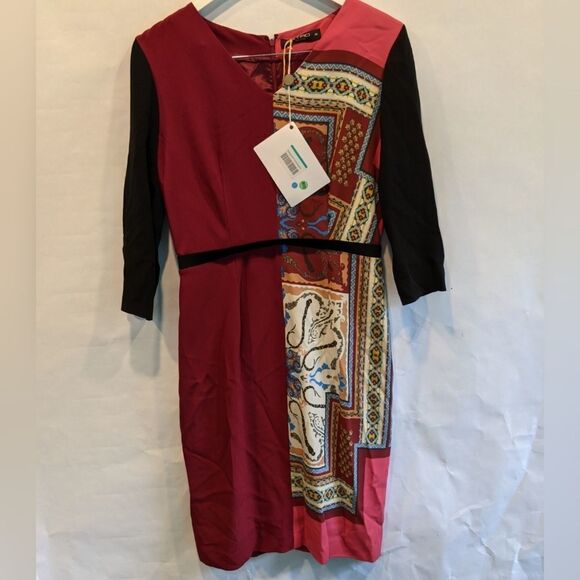ETRO multicolor dress 8(44) IT BNWT - Picture 2 of 10